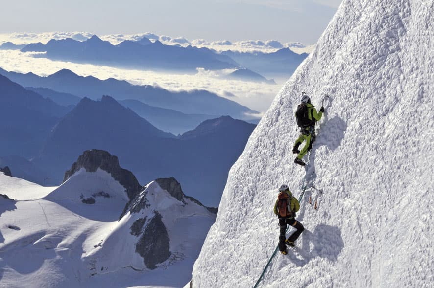Cascade de glace à Briançon