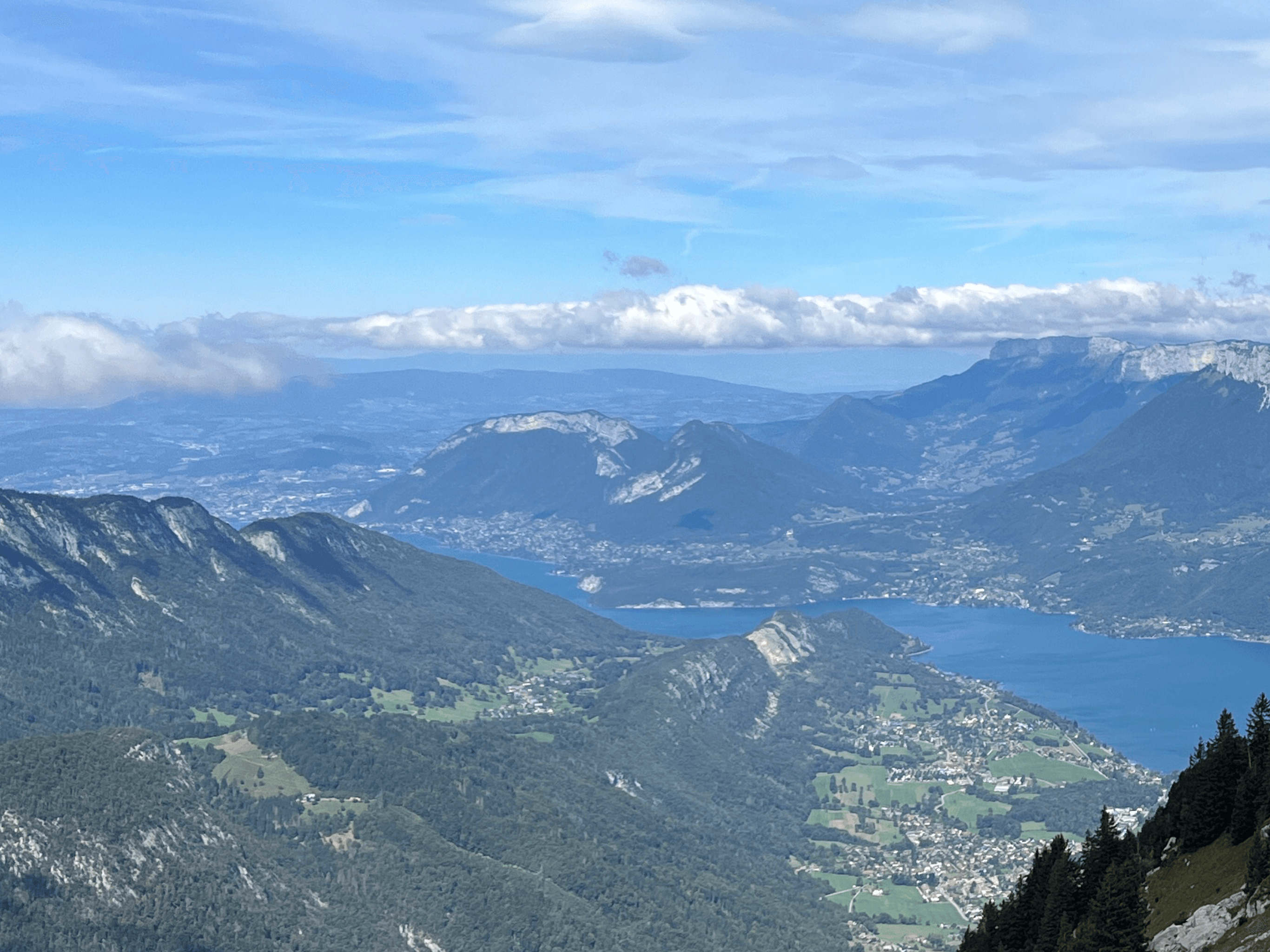 Les crêtes du mont Veyrier · Randonnée pédestre à Annecy