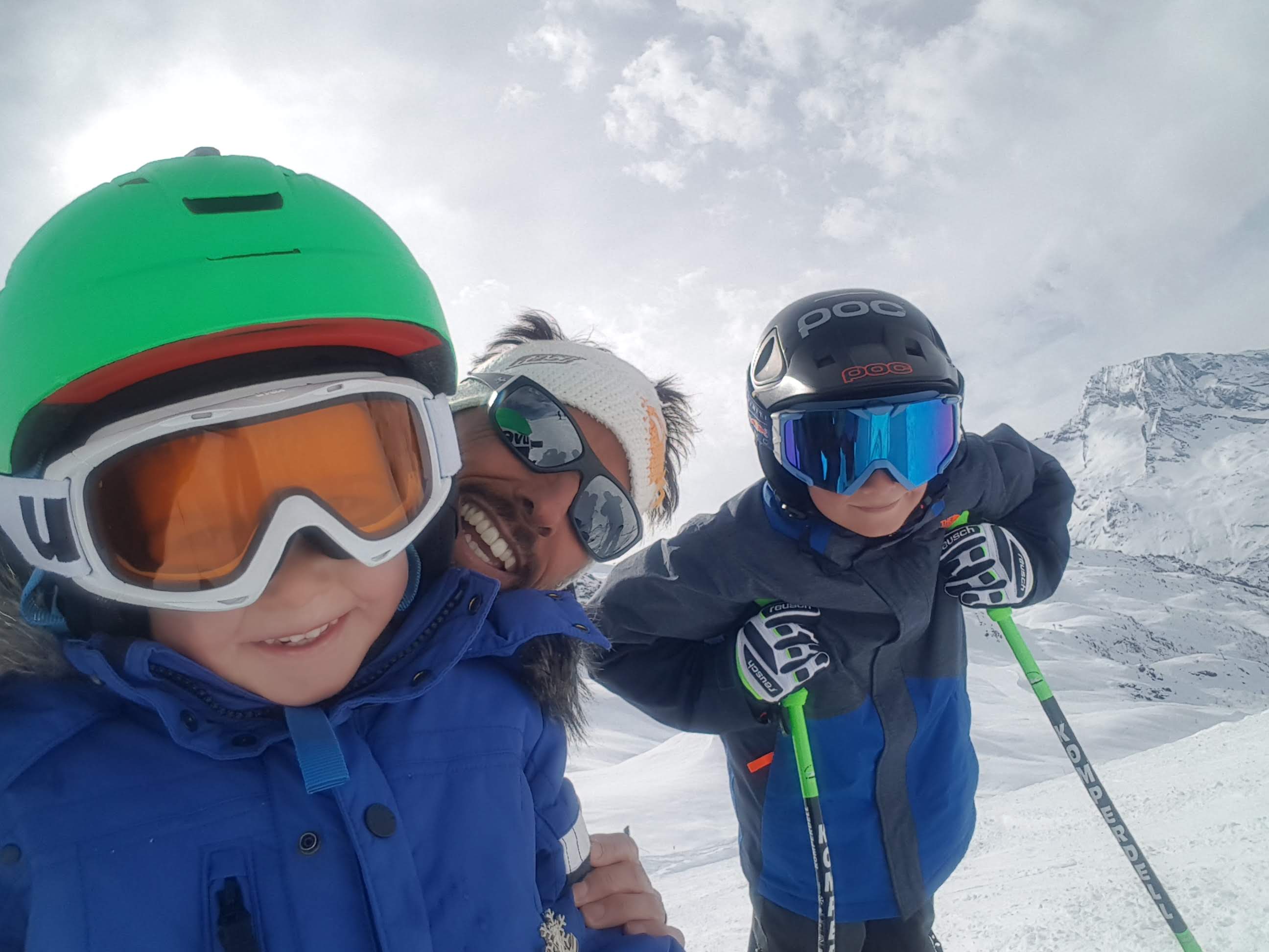 cours de ski ouverture saison val d'isère · Ski alpin in Val d’Isère