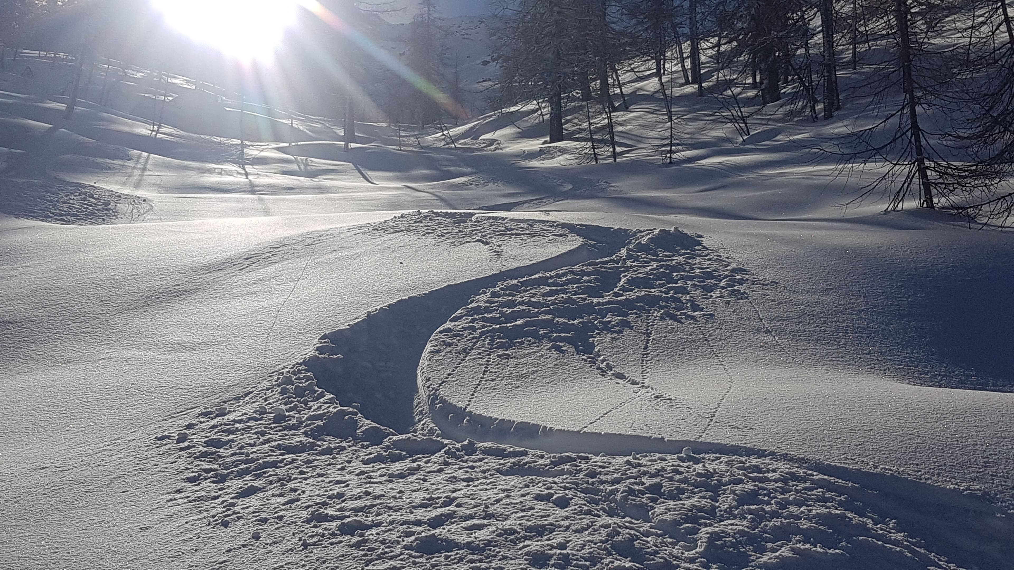ski et soleil du printemps · Ski alpin à Val d’Isère