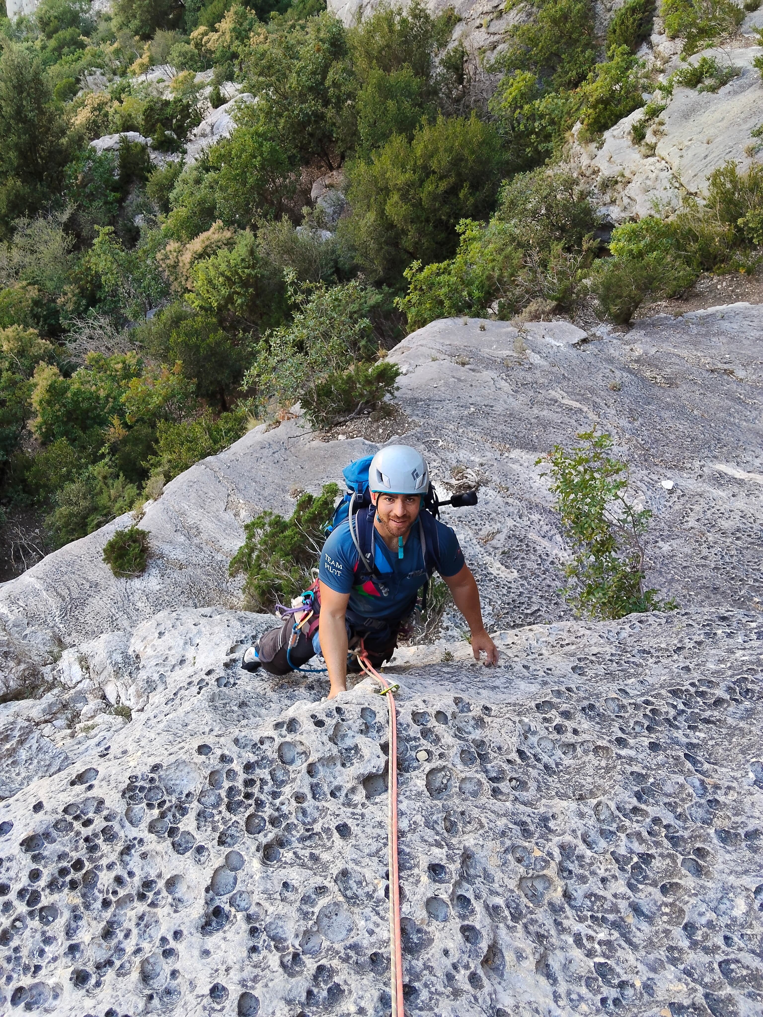 Grande voie dans les gorges du Verdon , photo 2