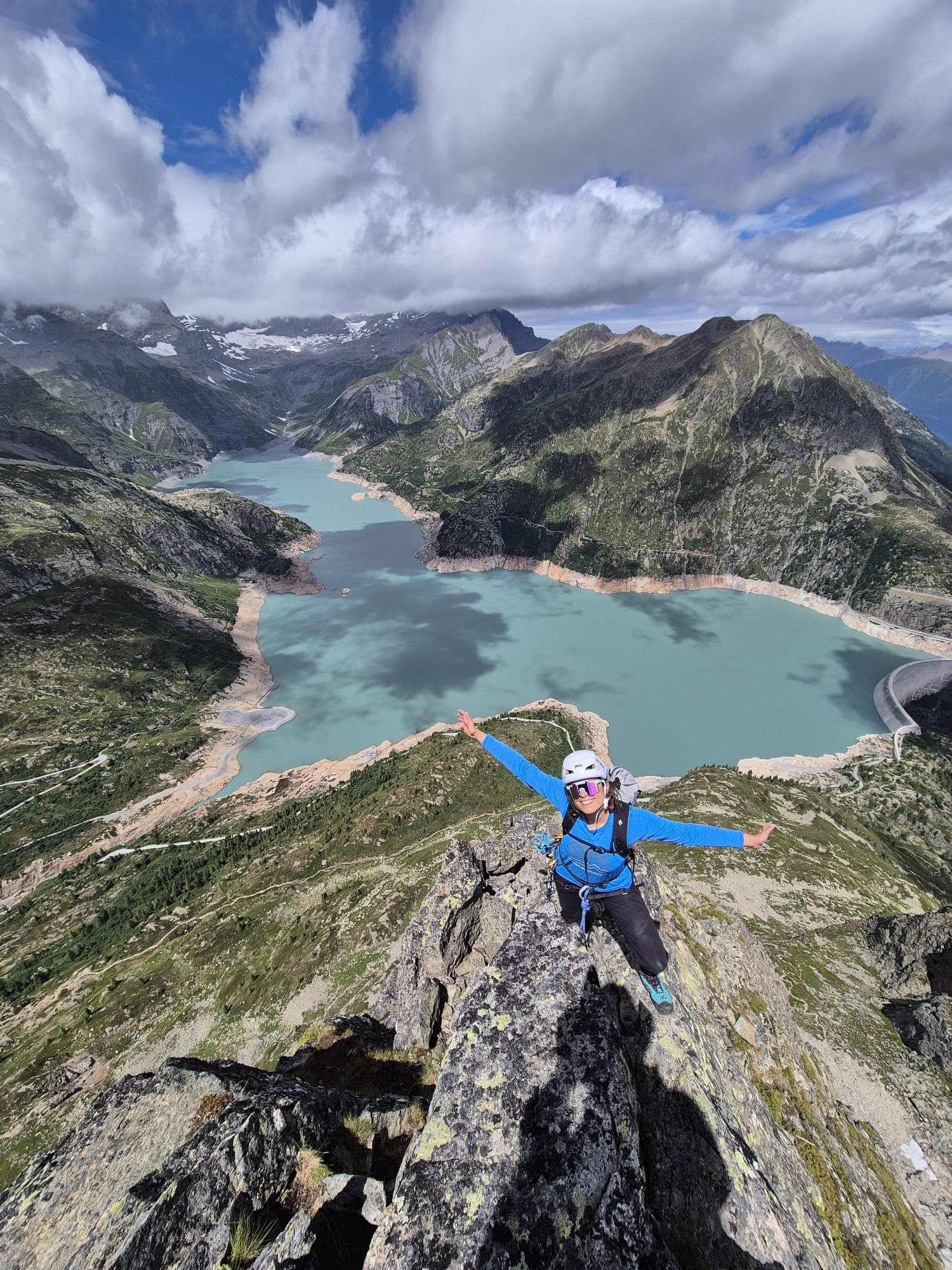 Traversée des Perrons de Vallorcine — Alpinisme à Emosson